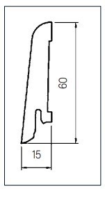 Amorim Sockelleiste 15x60 - Contempo Loft