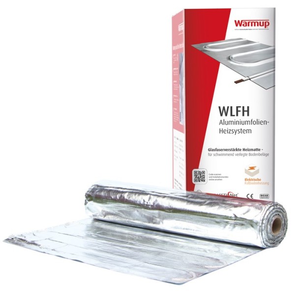 Warmup® WLFH – Aluminiumfolien-Heizsystem 80 W/m²